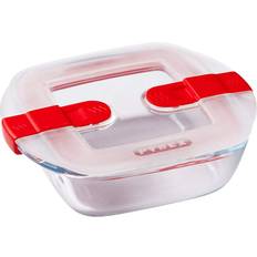 Pyrex Organizzazione Cucina Pyrex Cook & Heat Microwave Square Contenitore per cibo 0.35L