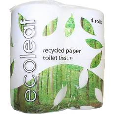 Toilet Papers Ecoleaf Recycled Toilet Paper 4-pack