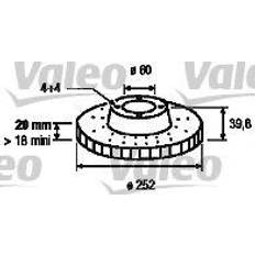 Valeo 197066 Disque De Frein 20 mm