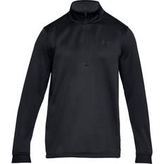Under armour mens t shirt Under Armour 1/2 Zip Fleece T-shirt - Black
