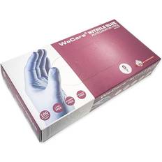 Nitrile gloves powder free WeCare Nitrile Accelerator Free Disposable Gloves Powder Free 100-pack