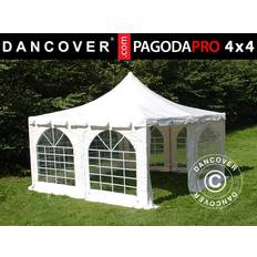 Dancover Pavillons Dancover Tente de réception Pagoda pro 4 x 4 m pvc