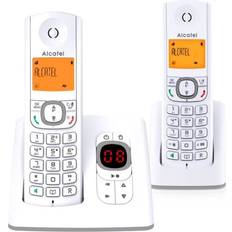 Teléfonos Fijos Alcatel F530 Teléfono DECT Gris, Blanco Identificador de llamadas