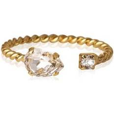 Caroline Svedbom Nani Ring - Gold/Transparent