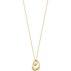 Georg Jensen Oro Collares Georg Jensen 18K Yellow Gold Offspring Looped Pendant Necklace, 17.72