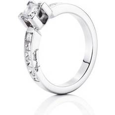 Efva Attling Rock Star Ring - White/Diamonds