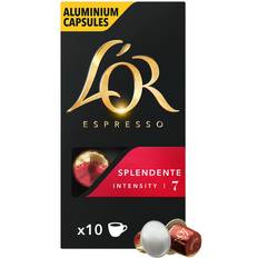 Espressorost Kaffekapslar L'OR Espresso Splendente 52g 10st