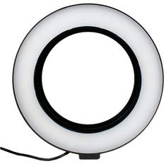 Stativ lampa Ring light / Selfie-lampa med formbart stativ 26cm