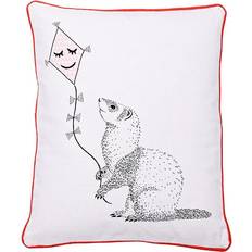 Rektangulær Puder Børneværelse Bloomingville Ferret with Kite Cushion