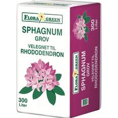Jord spagnum Flora Green Spagnum Grov Plantejord