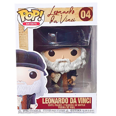 Leksaker Funko Pop! Public Domain Leonardo DaVinci