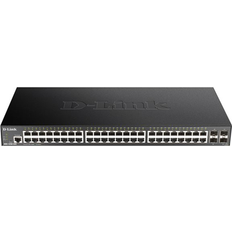 D-Link Ethernet Gigabit Interruttori D-Link switch 48 porte gigabit smart managed