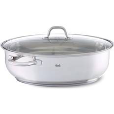 Fissler Töpfe Fissler Stainless Steel Roaster Oval mit Klappe 8.8 L 38 cm