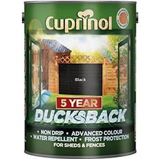 Ducksback black Cuprinol 5 Year Ducksback Wood Protection Black 5L