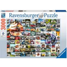 Accesorios de rompecabezas Ravensburger Puzzle 99 Momentos Vw Bulli 3000 Pz