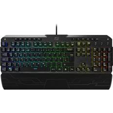 Lioncast LK300 RGB Clavier Rétro-éclairé USB QWERTZ Allemand Kailh Red