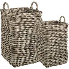 Fyrkantig Korgar Artwood Square High Korg 35cm 2st