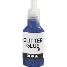 Glitter Glue Dark Blue 25ml