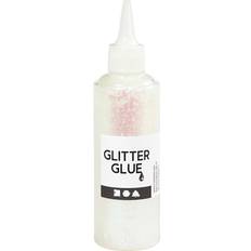 Creotime Glitter Glue Holographically White 118ml