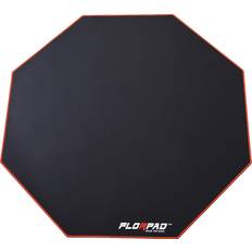 Florpad Red Line Floor Mat - Black/Red