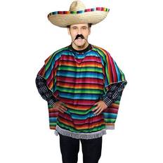 Mexikansk Poncho Budget Maskeraddräkt