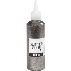 Argent Colles Pailletées Creotime Glitter Glue Silver 118ml