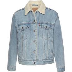 Clothing Levi's Ex-Boyfriend Sherpa Trucker Jacket - Strangerways/Blue