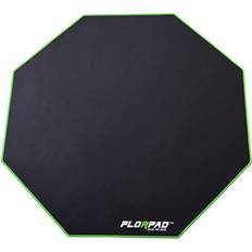 Green Line Floor Mat - Black/Green