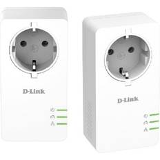 Tp powerline TP-Link D-Link AV2 1000 HD Powerline Passthrough