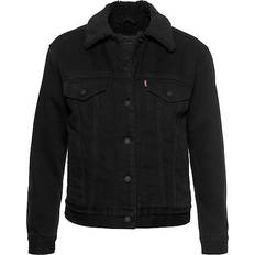 Clothing Levi's Ex-Boyfriend Sherpa Trucker Jacket - Forever Black