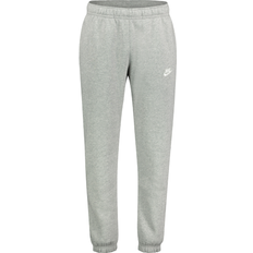 Homme Pantalons & Shorts Nike Sportswear Club Fleece Joggers - Dark Grey Heather/Matte Silver/White