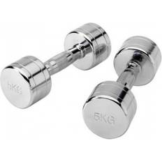 Eurosport Chrome Dumbbells 5kg