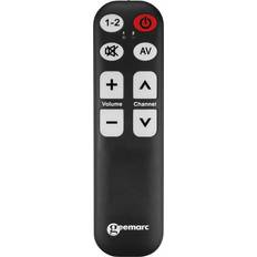 Geemarc Télécommande TV-5 7 Boutons Noir