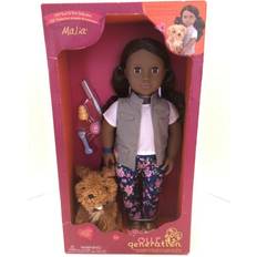 Malia with Poodle