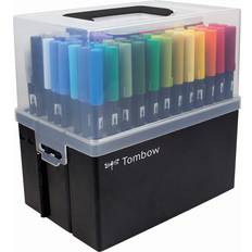 Tombow Dual Brush Pen Set in Marker Case 108-pack