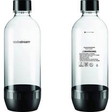SodaStream PET Bottle 2x1L Black