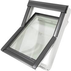 Velux GGU 0068 FK08 Aluminium, PVC-U Drehfenster Dreifachverglasung 66x140cm