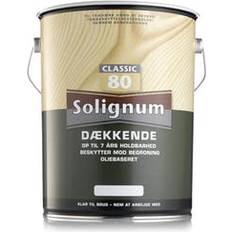 Solignum Oliebaseret Maling Solignum Classic 80 Træbeskyttelse Anthracite 5L