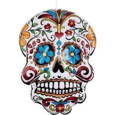 Smiffys Inflatable Decoration Day of the Dead Hanging Skull