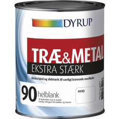 Dyrup 90 Metalmaling, Træmaling Hvid 1L