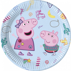 Plates Peppa Pig 8-pack