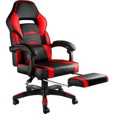 tectake Storm Gaming Chair - Black/Red