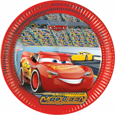 Plates Cars 3 8-pack