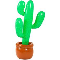 Bruin Feestartikelen Folat Opblaas Cactus 92 cm