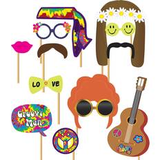 Guirca Set para Photocall hippie 12 Pcs Sin talla