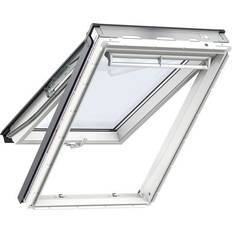 Velux GPU 0066 FK06 Aluminium, Trä Takfönster 3-glasfönster 66x118cm