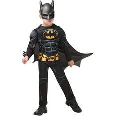 Fancy Dress Rubies Batman Black Deluxe Child's Costume