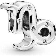 Jewellery Pandora Sparkling Capricorn Zodiac Charm - Silver/Transparent