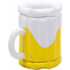 Gul Oppustelige dekorationer Hisab Joker Inflatable Decoration Beer Cooler Yellow/White