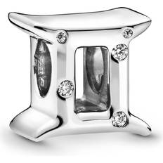 Pandora Charm Zodiaque Gemeaux Signe Astrologique Argent